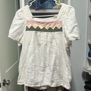 Gauze-y Madewell tunic size medium worn once
